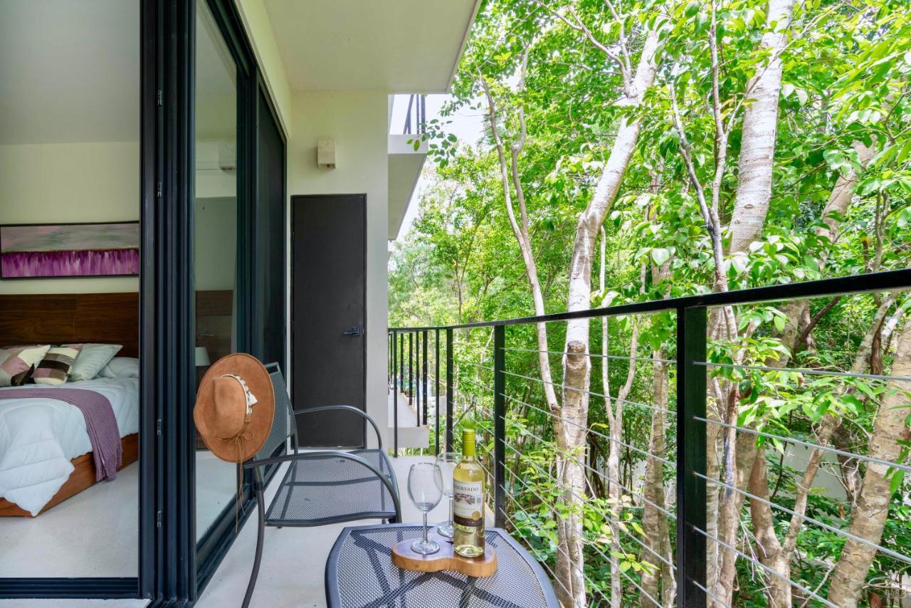 Stylish And Peaceful Jungle Studio At 525 Tulum Exterior foto